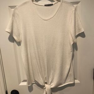 White Shirt with tie